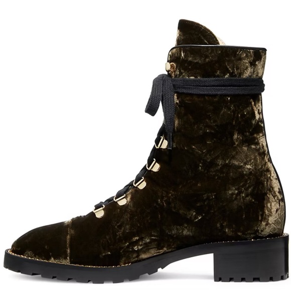 Stuart Weitzman Kolbie Chain Bootie NEW Sz 8.5 - Picture 6 of 8